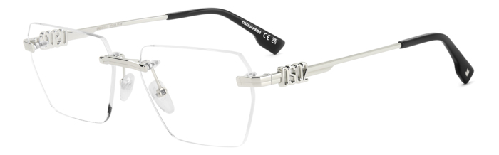 Occhiali da Vista Uomo DSQUARED2 107888 Grigio Originali