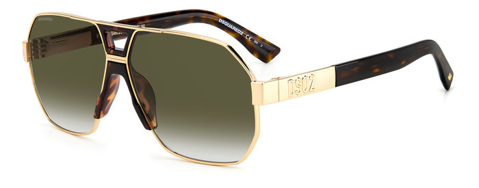 DSQUARED2 Occhiali da Sole Uomo 204910 Oro | Stile Inconfondibile